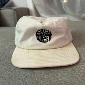 White “Easy Does It” Logo SnapBack Hat